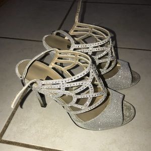 Silver heels